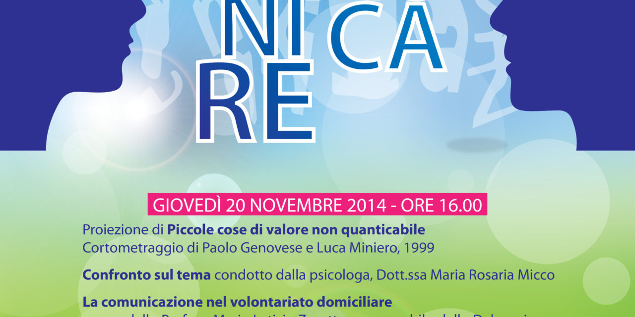 “Parlare non è comunicare”