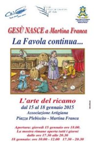 Mostra del ricamo  a martina ...15-18 genn.