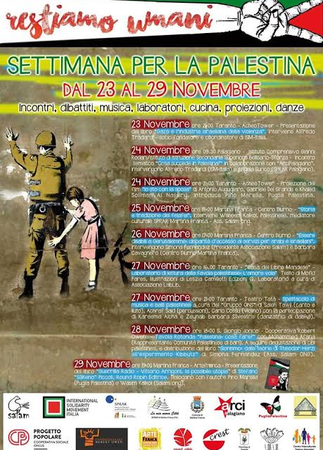 Una settimana per la Palestina