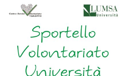 Volontariato – Università: primo appuntamento dello Sportello il 23 novembre