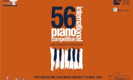 International Piano Competition  «Arcangelo Speranza», la 56a edizione senza un vincitore