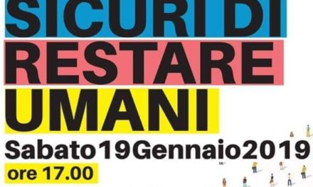 “Sicuri di restare umani”, corteo provinciale il 19 a Taranto