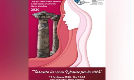 Inaugurazione dell’anno sociale Club per l’Unesco di Taranto e dell’Associazione Marco Motolese