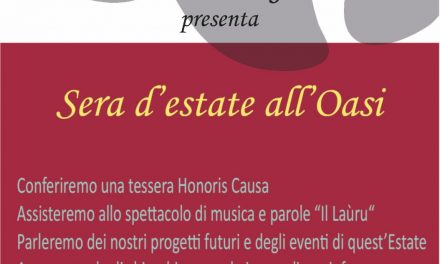 Sera d’estate all’Oasi WWF Monte Sant’Elia