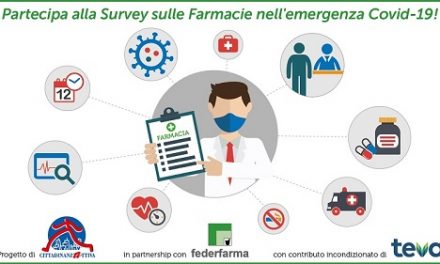 “Il ruolo delle farmacie e la loro relazione con i cittadini nell’emergenza Covid-19”. CittadinanzAttiva lancia un sondaggio
