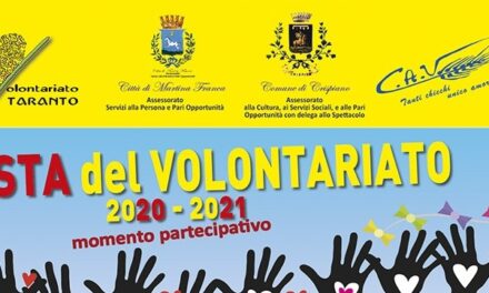 Si conclude a Crispiano la “Festa del Volontariato 2020-2021”