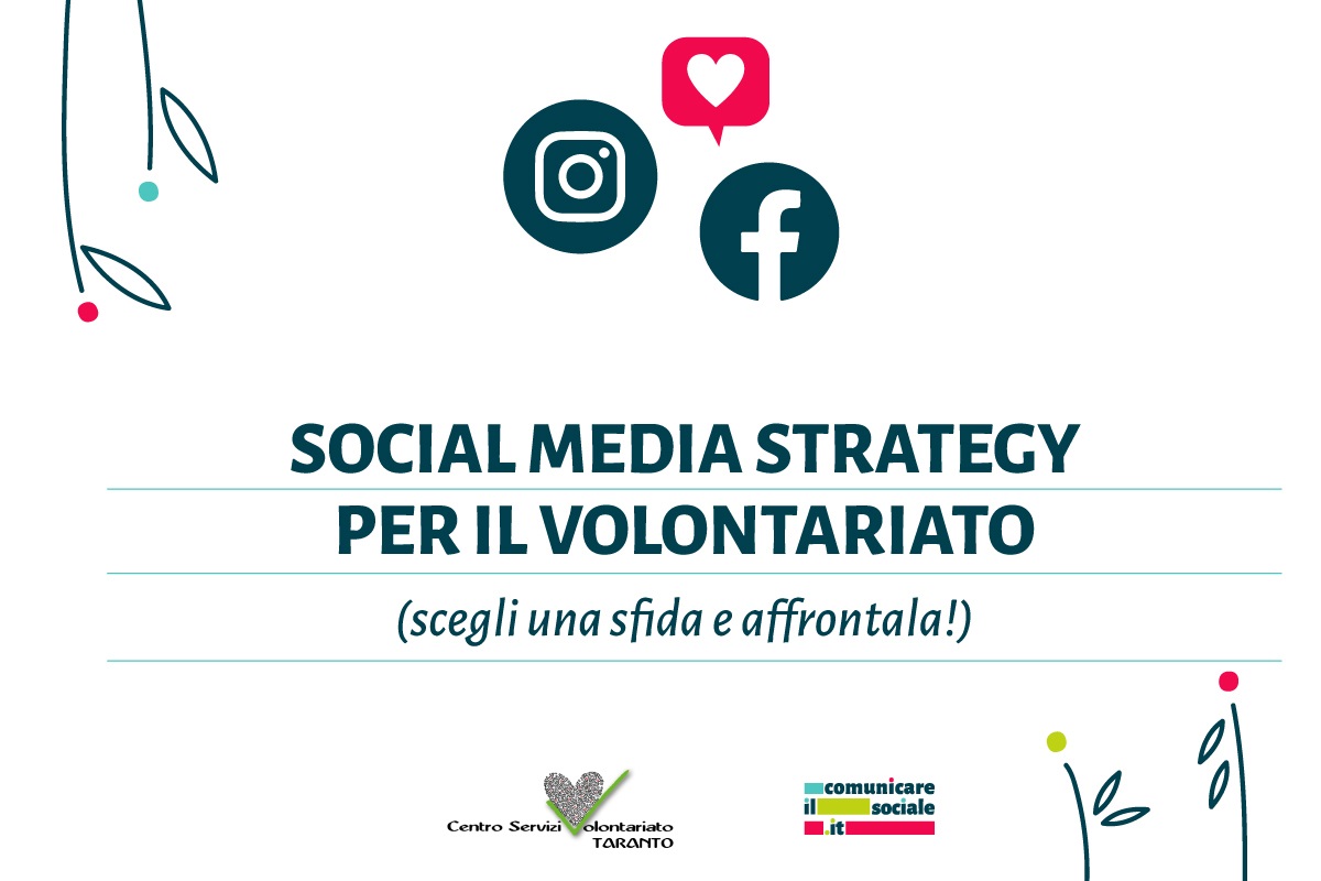 Social Media Strategy Per Il Volontariato scegli Una Sfida E 