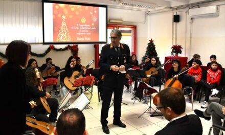 Concerto di Natale presso il comando di Polizia Locale di Taranto