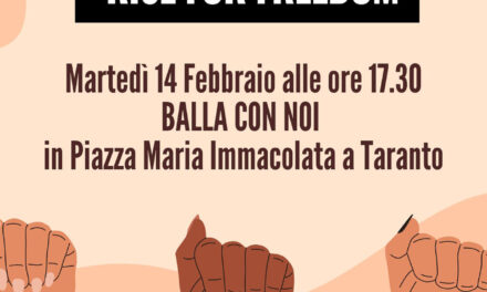 Anche a Taranto il flash mob di One Billion Rising