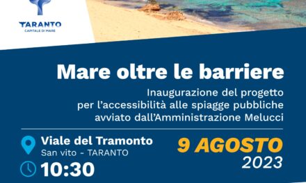 Mare oltre le barriere – Inaugurazione