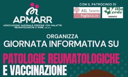 Giornata informativa su Patologie Reumatologiche e vaccinazione