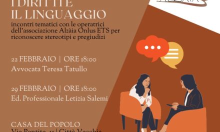 “I diritti e il linguaggio”. Incontri tematici