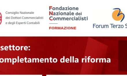 Webinar sugli ETS rivolto ai dottori commercialisti