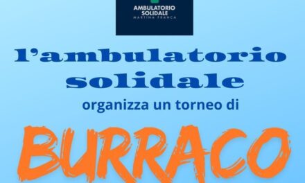 A Martina un Torneo di Burraco di beneficenza