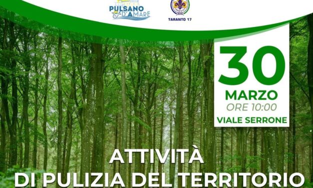 Una giornata speciale di sensibilizzazione e cura del territorio a Pulsano