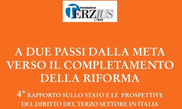 “A due passi dalla meta verso il completamento della riforma”. Terzjus Report 2024 – Editoriale scientifica