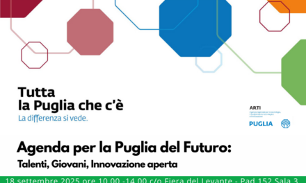 Agenda per la Puglia del Futuro:  Talenti, Giovani, Innovazione aperta