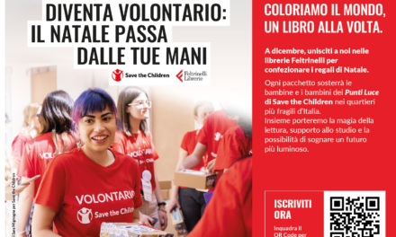Save the children – Fai volontariato: quest’anno il Natale passa dalle tue mani