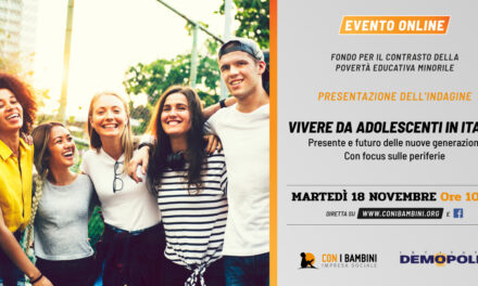 “Vivere da adolescenti in Italia”: presentazione indagine Demopolis