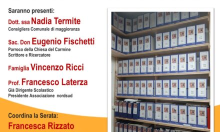 Musicoteca associativa. Cerimonia di inaugurazione