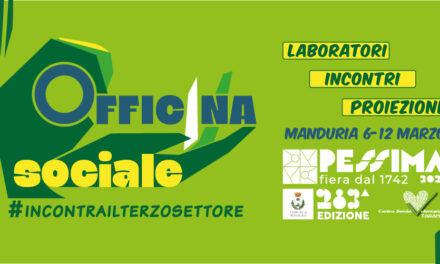 Torna Officina Sociale: il CSV con il terzo settore in Fiera Pessima