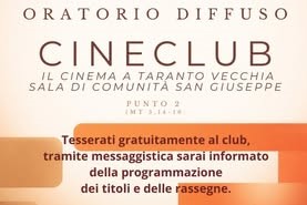 Nella città vecchia di Taranto nasce il Cineclub