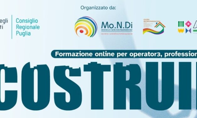 “De-costruire”, percorso formativo online per comprendere e riconoscere le discriminazioni legate alla identità di genere