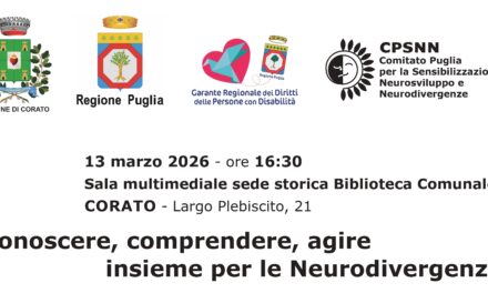 Nasce il Comitato Puglia per la Sensibilizzazione su Neurosviluppo e Neurodivergenze