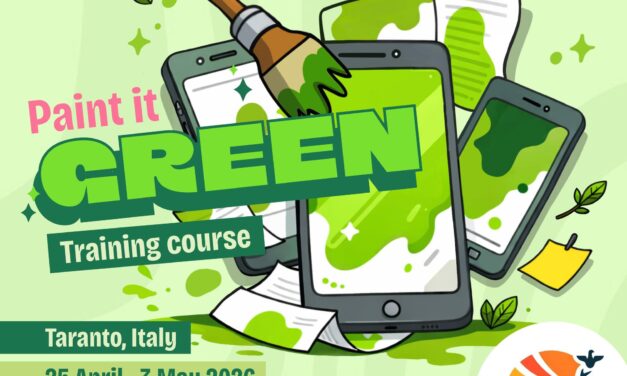 “PAINT IT GREEN” – Corso di formazione in arrivo a Taranto