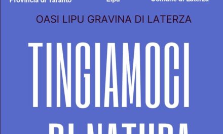 Domenica 26 aprile… “Tingiamoci di Natura”