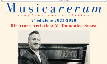 Seconda stagione concertistica “Musicarerum”. Nuovo appuntamento