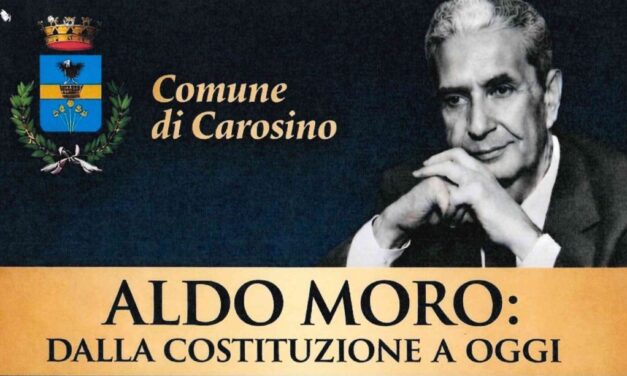 Memoria e Storia: l’On. Gero Grassi torna a Carosino per parlare di Aldo Moro