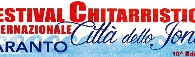 Festival Chitarristico Internazionale “Città dello Jonio” X edizione