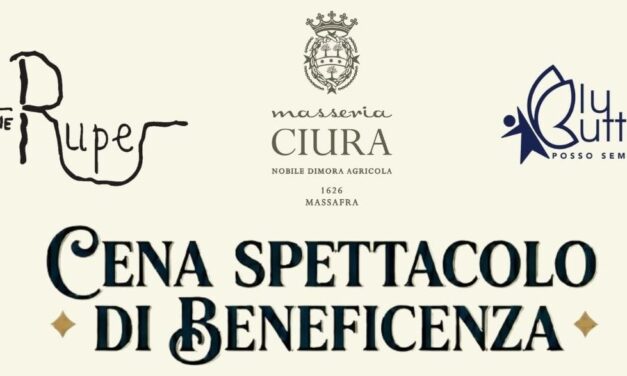 “Tra i pisci spada e i delfini… c’è il mare” – Cena Spettacolo di beneficenza
