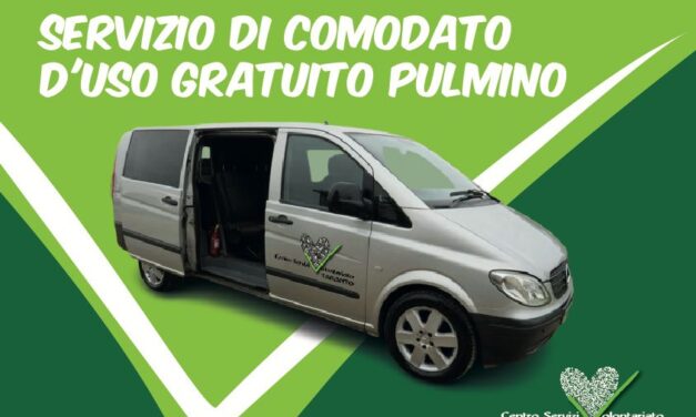 Il pulmino CSV torna nella disponibilità degli ETS
