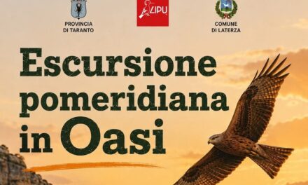 Domenica 2 agosto “Escursione pomeridiana in Oasi”