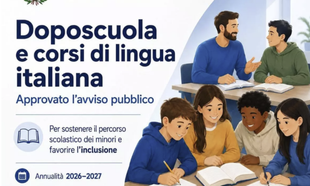 Attività di doposcuola e insegnamento della lingua italiana per donne straniere e minori italiani e stranieri IERI
