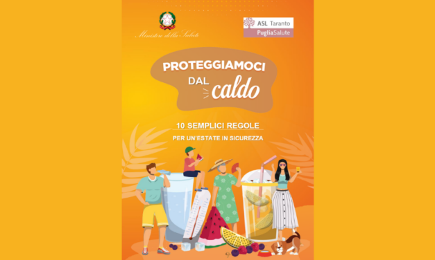 Proteggiamoci dal caldo: campagna informativa e attivazione Piano 2026 della Asl Taranto