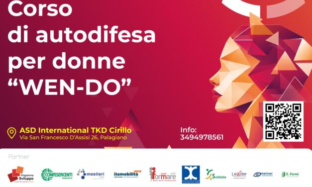 Corso Gratuito di autodifesa per donne Wen-do a Palagiano