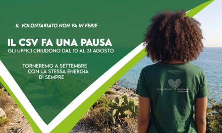 Il CSV chiude per la pausa estiva