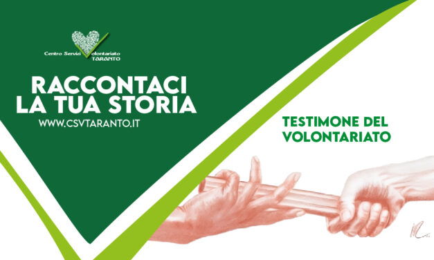 Testimone del Volontariato, il CSV raccoglie le storie locali più significative