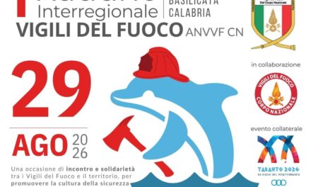 Ad agosto il 1° Raduno Interregionale dei Vigili del Fuoco