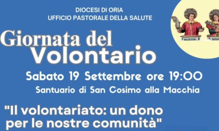 Giornata del Volontariato ad Oria