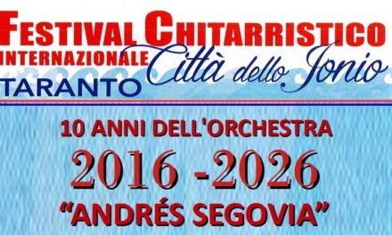 Festival Chitarristico Internazionale “Città dello Jonio” X ed.