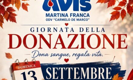 AVIS Martina Franca invita alla giornata della donazione